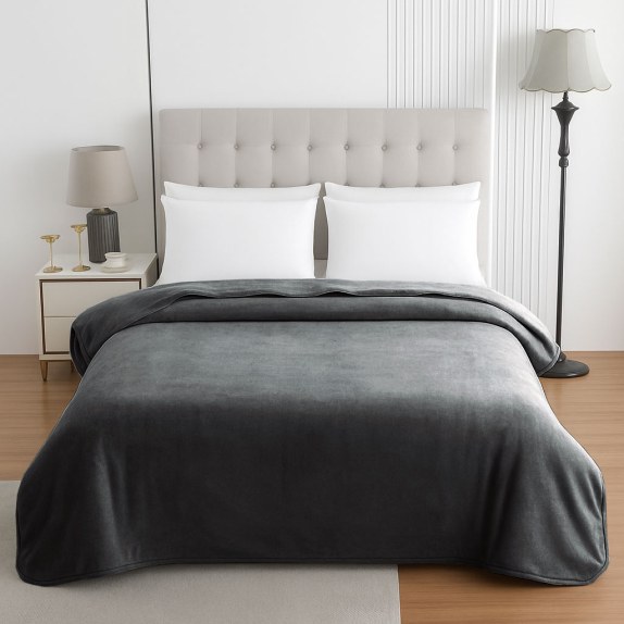 Κουβέρτα Le Blanc Βελουτέ 550gr Υπέρδιπλη 220x240...