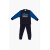 Πυτζάμα Παιδική Χειμερινή Minerva Forward Navy Blue/Blue Electric No12 62067-120