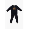 Πυτζάμα Παιδική Χειμερινή Minerva Boy Galaxy Marine No12 62055-100