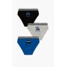 Σετ Παιδικά Σλιπάκια για Αγόρι 3 Τεμαχίων Minerva Gamer Blue-Gray-Black No12 42218-070