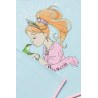 Πυτζάμα Παιδική Καλοκαιρινή Minerva Princess Σιέλ No12 61974-181