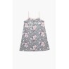 Νυχτικό Παιδικό Καλοκαιρινό Minerva Lovely A/O Grey-Pink Roses Νο4 61963-107