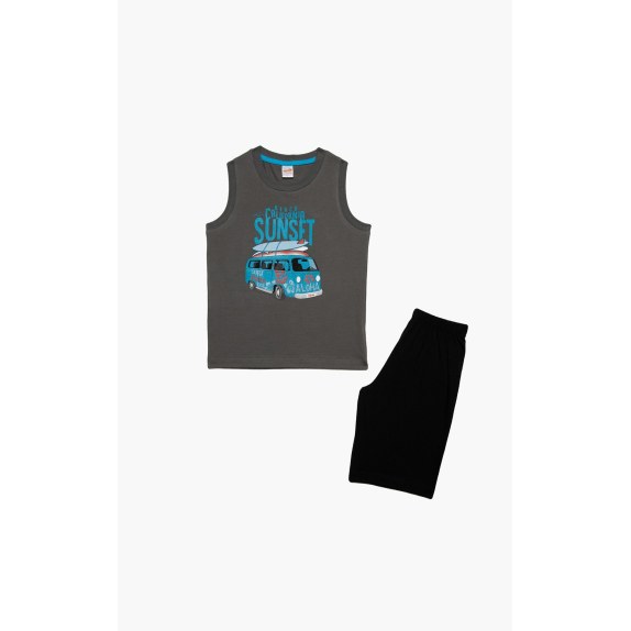 Πυτζάμα Παιδική Καλοκαιρινή Minerva California Sunset...