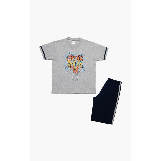 Πυτζάμα Παιδική Καλοκαιρινή Minerva Brake Rules...