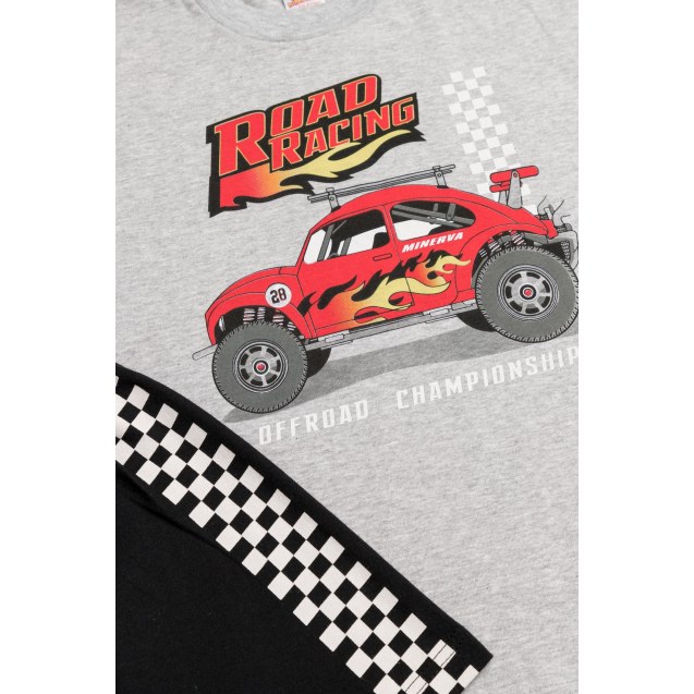 Πυτζάμα Παιδική Καλοκαιρινή Minerva Off Road...