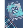 Πυτζάμα Παιδική Καλοκαιρινή Minerva Islands Μπλε Ραφ No6 61947-107