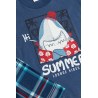 Πυτζάμα Βρεφική Καλοκαιρινή Minerva Summer Vibes Μπλε Ραφ No 2 61941-107