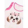 Πυτζάμα Βρεφική Καλοκαιρινή Minerva Dance Puppy Φούξια No 3 61936-157