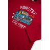 Πυτζάμα Παιδική για Αγόρι Monster Κόκκινο No12 61917-118