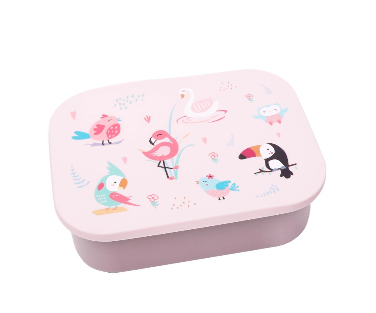 Δοχείο Φαγητού Σιλικόνης Με Χωρίσματα Filibabba Birds 1200ml