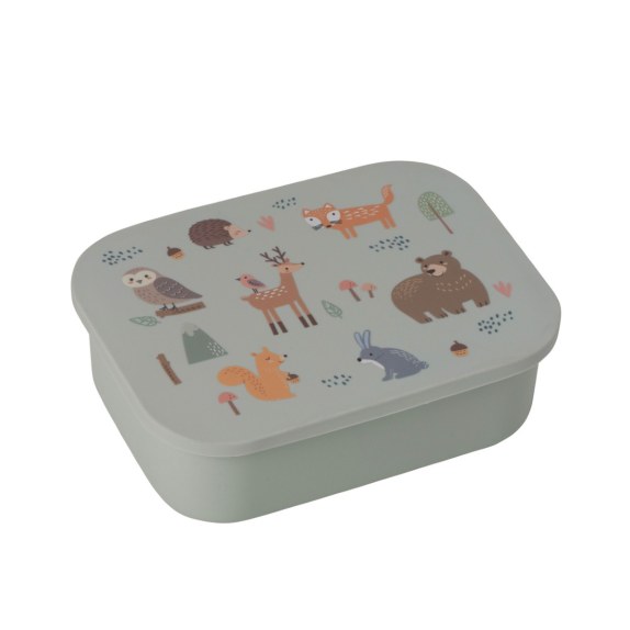 Δοχείο Φαγητού Σιλικόνης Με Χωρίσματα Filibabba Woodland...