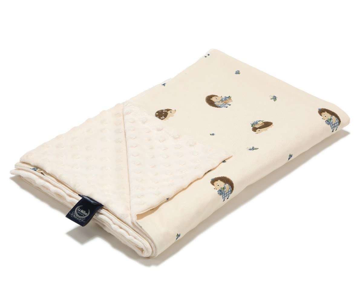 Λεπτή Kουβέρτα La Millou (Μ) Berry Henry Ecru 100x80
