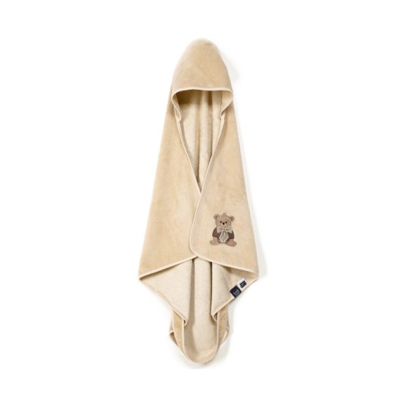 Πετσέτα Bamboo La Millou Newborn Baby Bear Sand 85X85