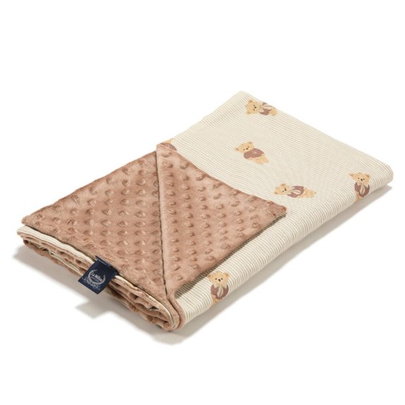 Λεπτή Kουβέρτα La Millou (L) Baby Bear Mocca 110x140