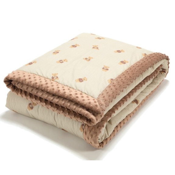 Κουβέρτα La Millou (XL) Baby Bear Mocca 140X200
