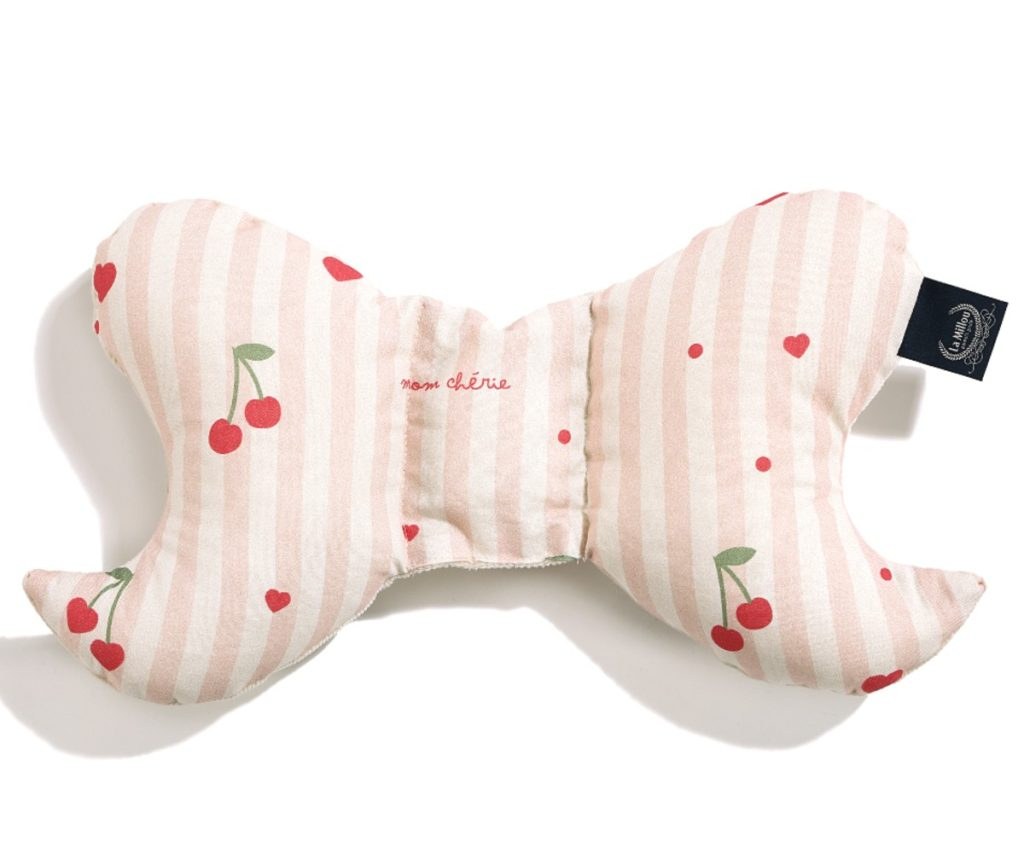 La Millou Βρεφικό Μαξιλάρι La Millou Organic Jersey Angel's Wings Mom Cheri Velvet Rafaello