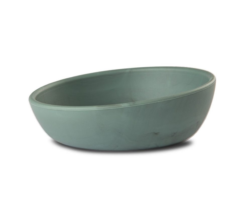 Μπολ Silicone Filibabba Small Marble Seiheki Green