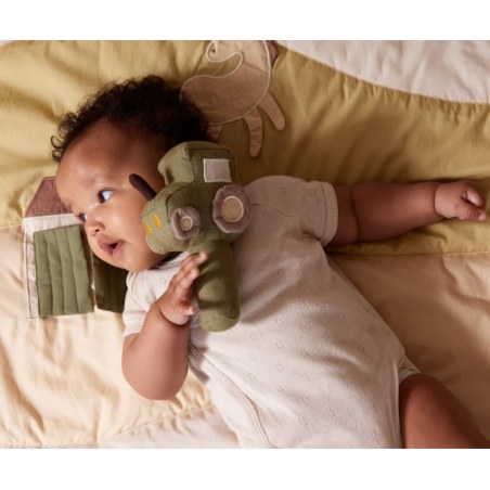 Κουδουνίστρα Υφασμάτινη Filibabba Linen Tractor