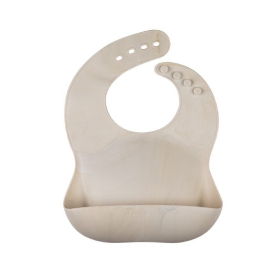 Σαλιάρα Silicone Filibabba Marble Autumn Gold