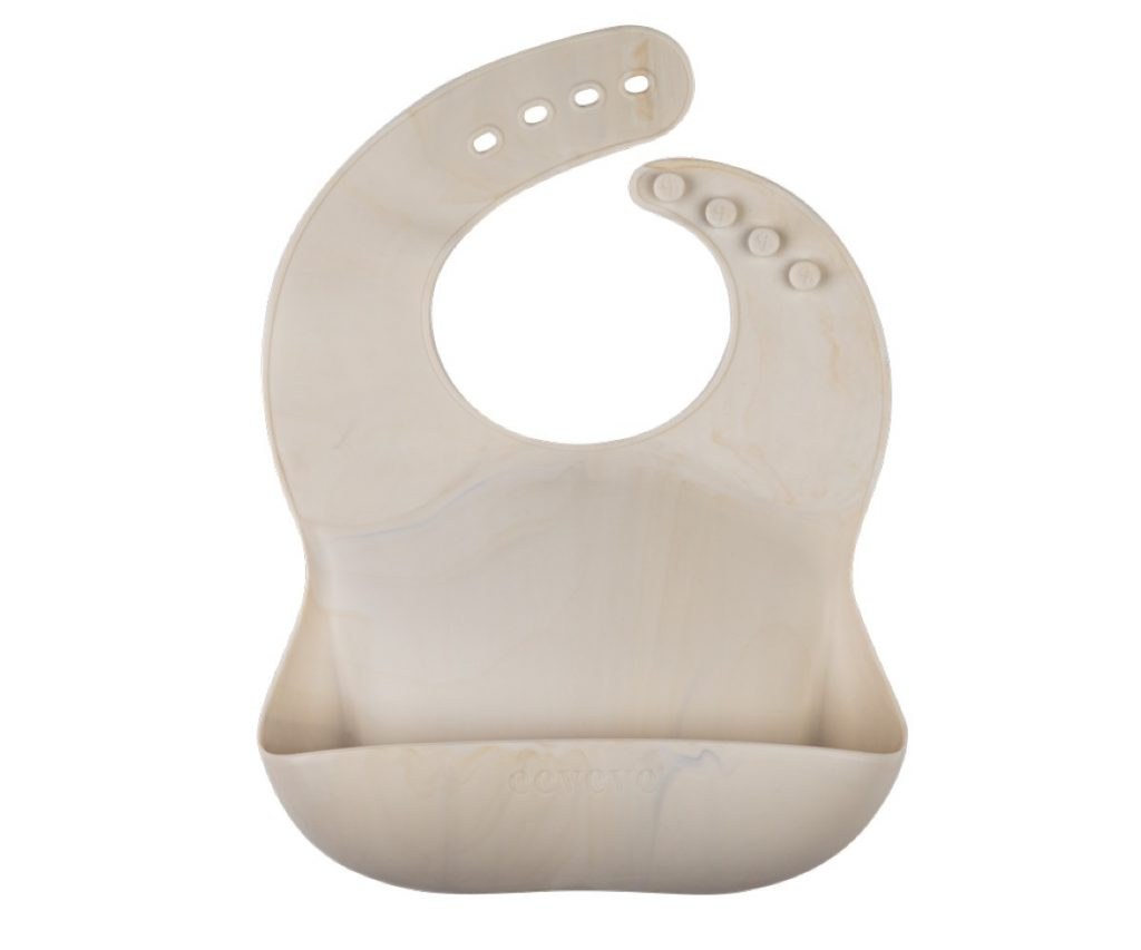 Σαλιάρα Silicone Filibabba Marble Autumn Gold