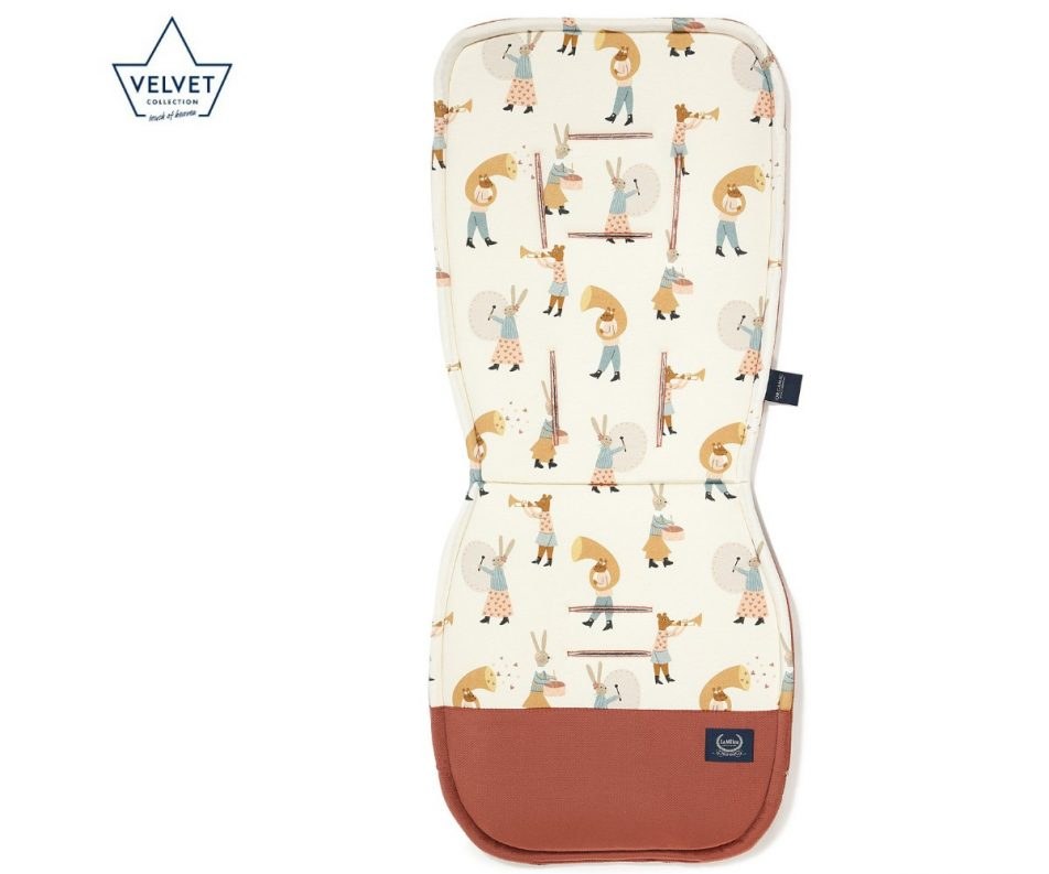 Προστατευτικό Καροτσιού La Millou Musicians Pink Velvet Ginger (5 Σημείων)