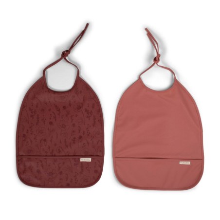 Σαλιάρα Με Θήκη Filibabba Σετ 2τεμ. Fall Flowers