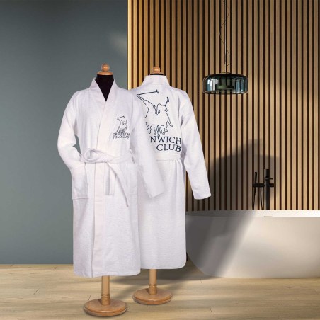 Μπουρνούζι Greenwich Polo Club 3211 White XLARGE