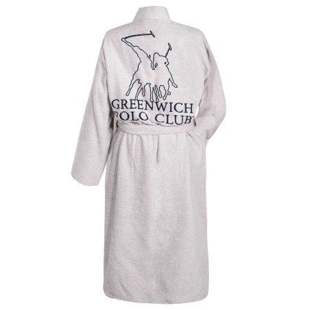 Μπουρνούζι Greenwich Polo Club 3213 Light Grey XLARGE