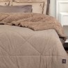 Κουβερτοπάπλωμα King Size με Γούνα Sherpa Greenwich Polo Club 4437 Taupe 240x250