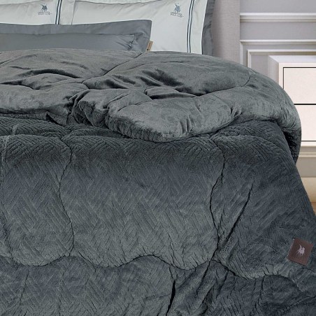 Κουβερτοπάπλωμα King Size Greenwich Polo Club 3954 Grey 240x250