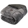Κουβερτοπάπλωμα Υπέρδιπλο με Γούνα Sherpa Greenwich Polo Club 3956 Grey 220x240