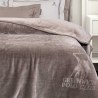 Κουβέρτα Βελουτέ Μονή Greenwich Polo Club 3497 Taupe 160x240