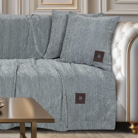 Ριχτάρι Τριθέσιου Greenwich Polo Club 3947 Grey 180x300