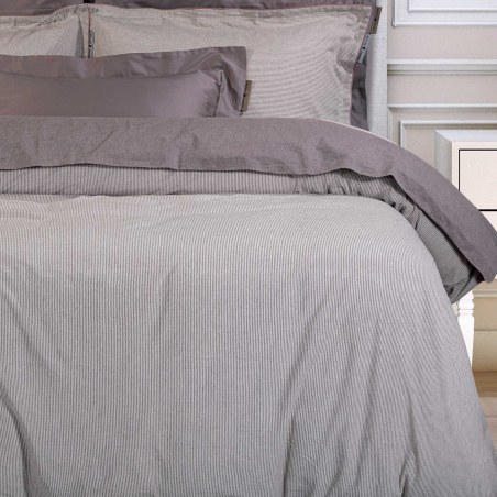 Σετ Παπλωματοθήκη Υπέρδιπλη 3 Τεμαχίων Greenwich Polo Club 2295 Grey 220x240