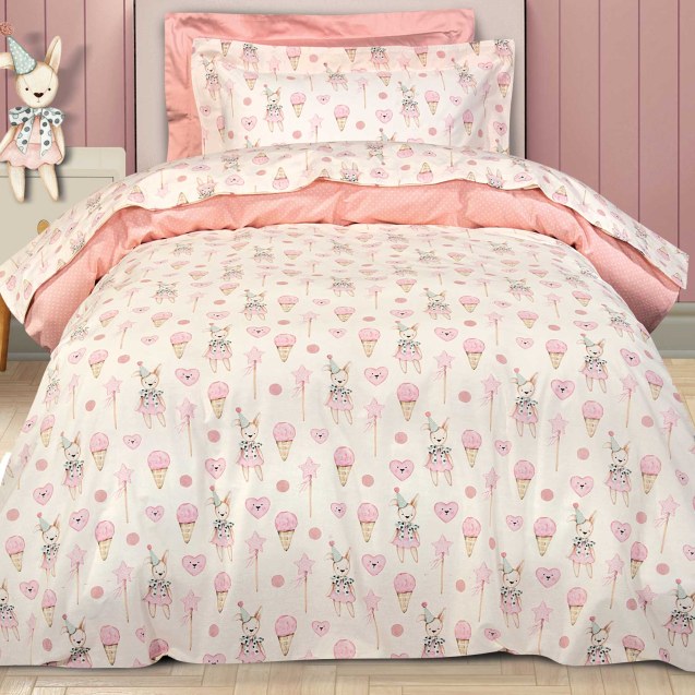 Σετ Παιδικά Σεντόνια Μονά 3 Τεμαχίων Greenwich...