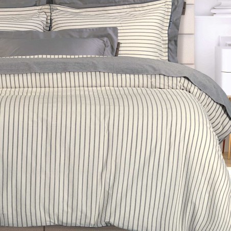 Σετ Σεντόνια King Size 4 Τεμαχίων Greenwich Polo Club 2296 Grey-White 250x270