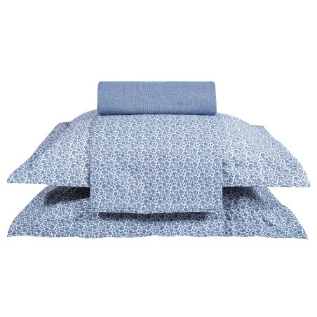 Σετ Σεντόνια Υπέρδιπλα 4 Τεμαχίων Greenwich Polo Club 2372 Royal Blue 240x260