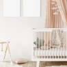 Σετ Σεντόνια Λίκνου 2 Τεμαχίων Das Baby 4978 Beige-Teracotta 70x120