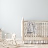 Σετ Σεντόνια Λίκνου 2 Τεμαχίων Das Baby 4977 Taupe-Mint 70x120