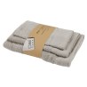 Σετ Πετσέτες 3 Τεμαχίων Das Home 0834 Grey 30x50,50x90,70x140