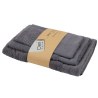 Σετ Πετσέτες 3 Τεμαχίων Das Home 0835 Dark Grey 30x50,50x90,70x140
