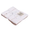 Σετ Ποτηρόπανα 2 Τεμαχίων Das Home 0830 White-Taupe 30x50