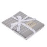Σετ Ποτηρόπανα 2 Τεμαχίων Das Home 0824 Grey-White 30x50