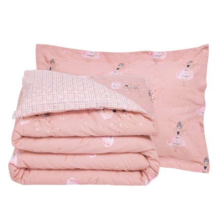 Σετ Παιδικά Σεντόνια Μονά 3 Τεμαχίων Das Kids 4973 Pink 170x260