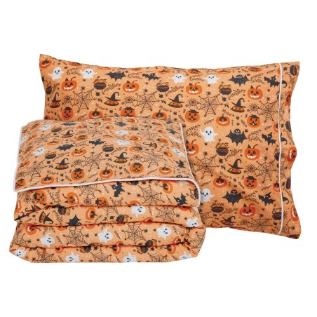 Σετ Παιδικά Σεντόνια Μονά 3 Τεμαχίων Das Kids 4969 Orange 170x260