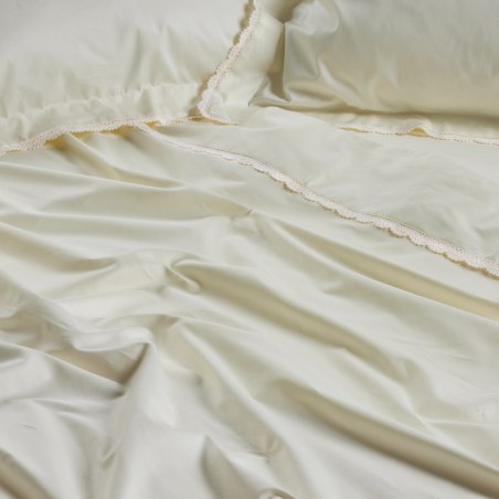 Σετ Σεντόνια King Size 4 Τεμαχίων Das Home 1709 Ecru 260x280