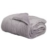 Κουβερτοπάπλωμα Υπέρδιπλο με Γούνα Sherpa Das Home 1365 Grey 220x240