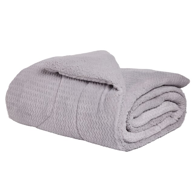 Κουβερτοπάπλωμα Μονό με Γούνα Sherpa Das Home...