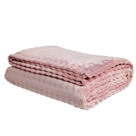 Κουβέρτα Fleece Υπέρδιπλη Das Home 1372 Dusty Lilac 220x240