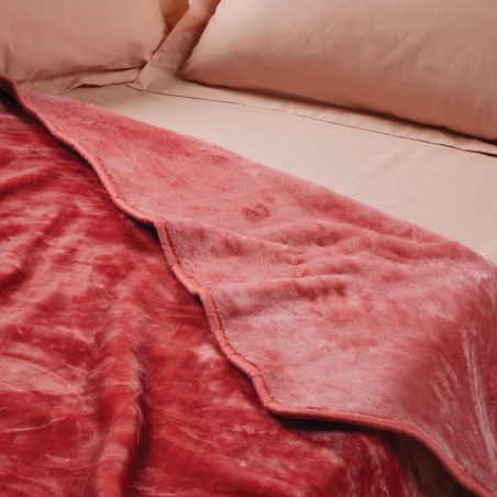 Παιδική Κουβέρτα Βελουτέ Μονή Das Kids 0295 Nude 160x220